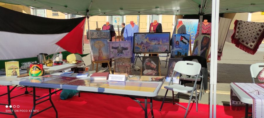 فلسطين بعيون فنانى روسيا